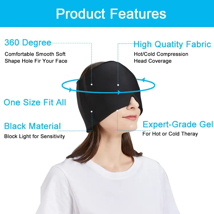 Headache and Migraine Relief Cap