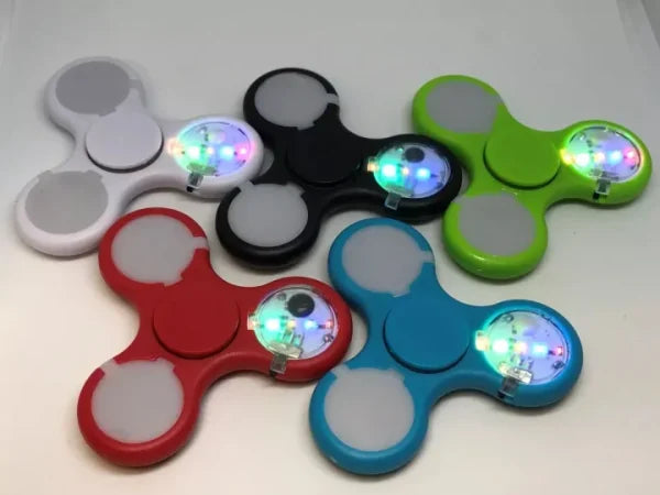 Fantastic Toys Led Fidget Spinner, Finger Spinner, Hand Spinner Multi Color