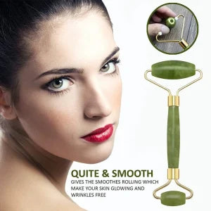 Jade Roller Single Plastic Facial Roller Manual Massage For Women